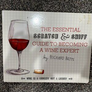 Coffee Table Book - Essential Scratch & Sniff Guide to Becoming a Wine Expert